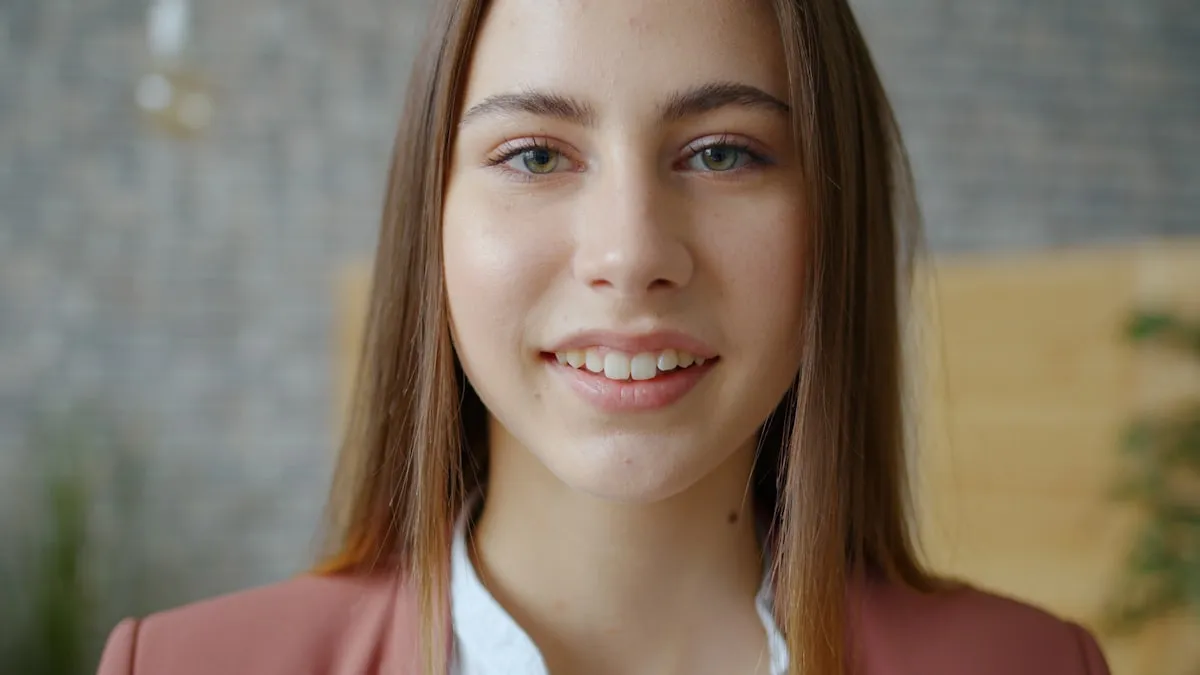 Portrait of Dr. Elena Marsh smiling in natural light
